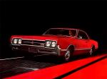 Oldsmobile Cutlass 442 Holiday Coupe 1966 года